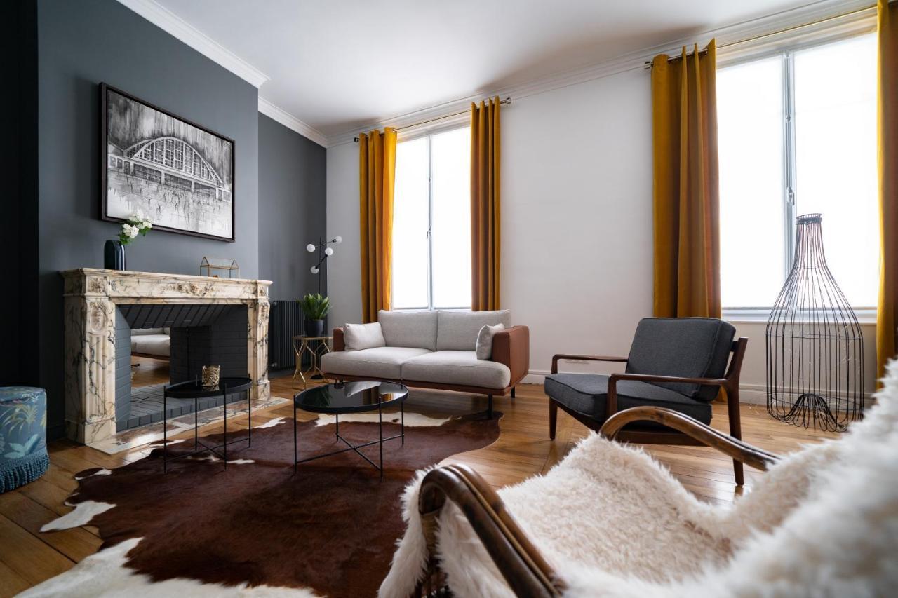 Centre Ville - Appartement 3 Chambres & Terrasse - La Cle Des Sacres Ρενς Εξωτερικό φωτογραφία